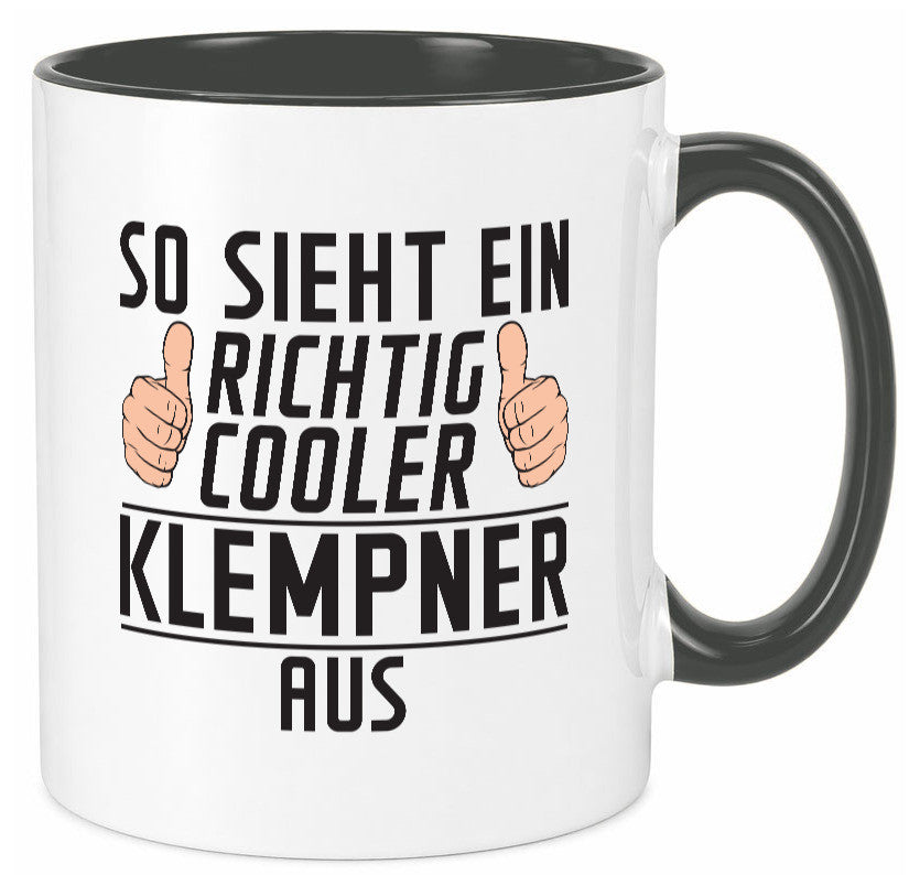 Richtig Cooler Klempner | Beruf klempnern Humor Arbeit Kollegen Büro