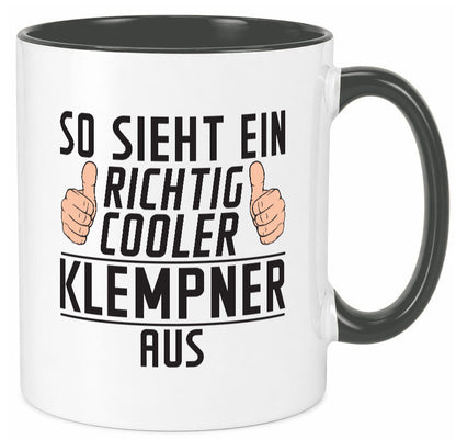 Richtig Cooler Klempner | Beruf klempnern Humor Arbeit Kollegen Büro