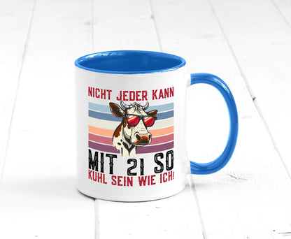 Mit 21 so gut aussehen | 21. Geburtstag Landwirt Bauer v2 Humor Geschenkidee