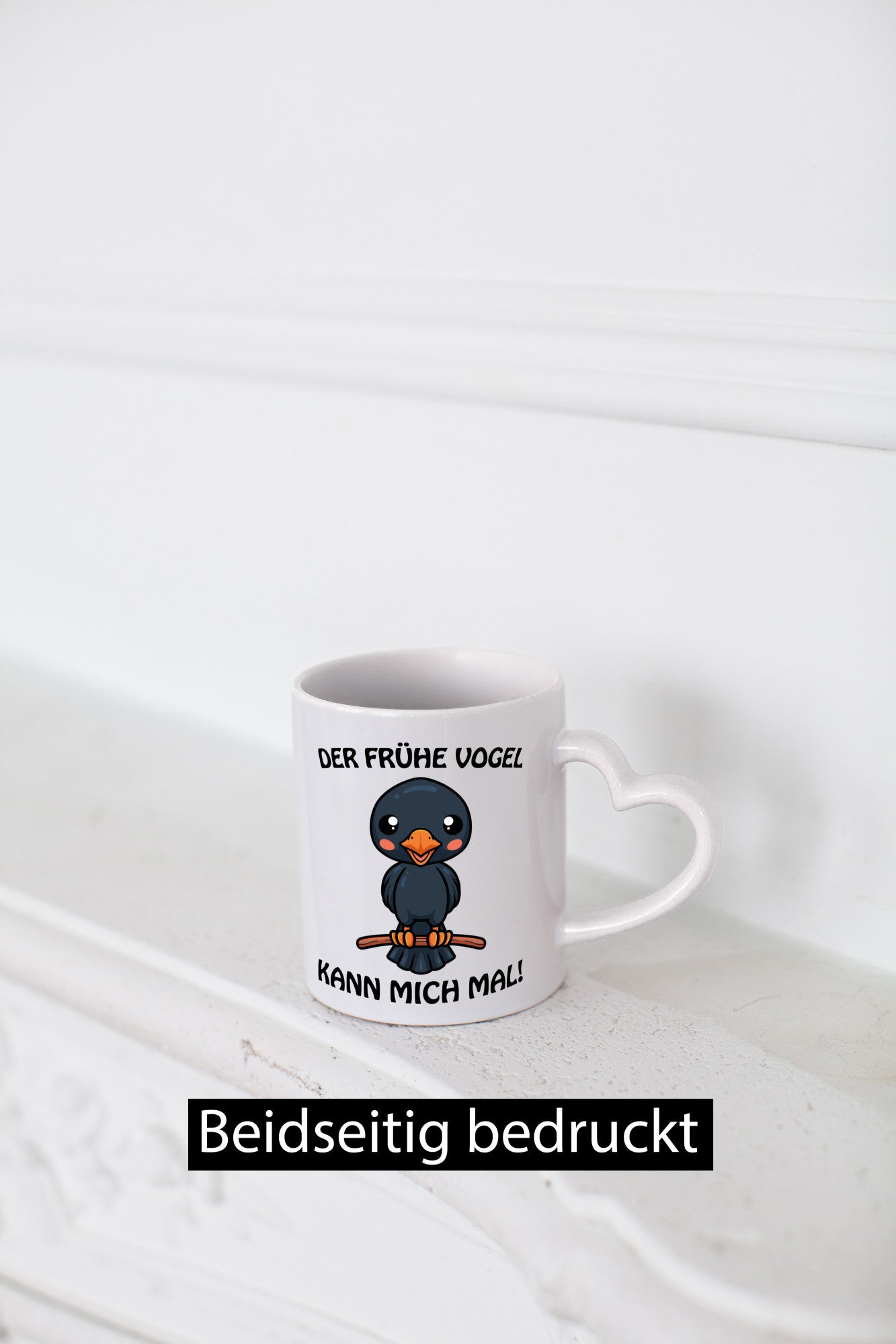 Der Frühe Vogel Humor Geschenkidee Tasse