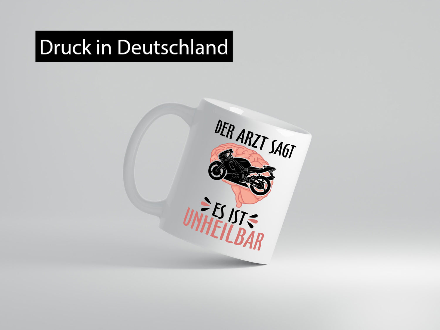 Der Arzt sagt lustiger Spruch Geschenk Humor Geschenkidee Tasse