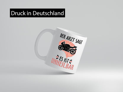 Der Arzt sagt lustiger Spruch Geschenk Humor Geschenkidee Tasse