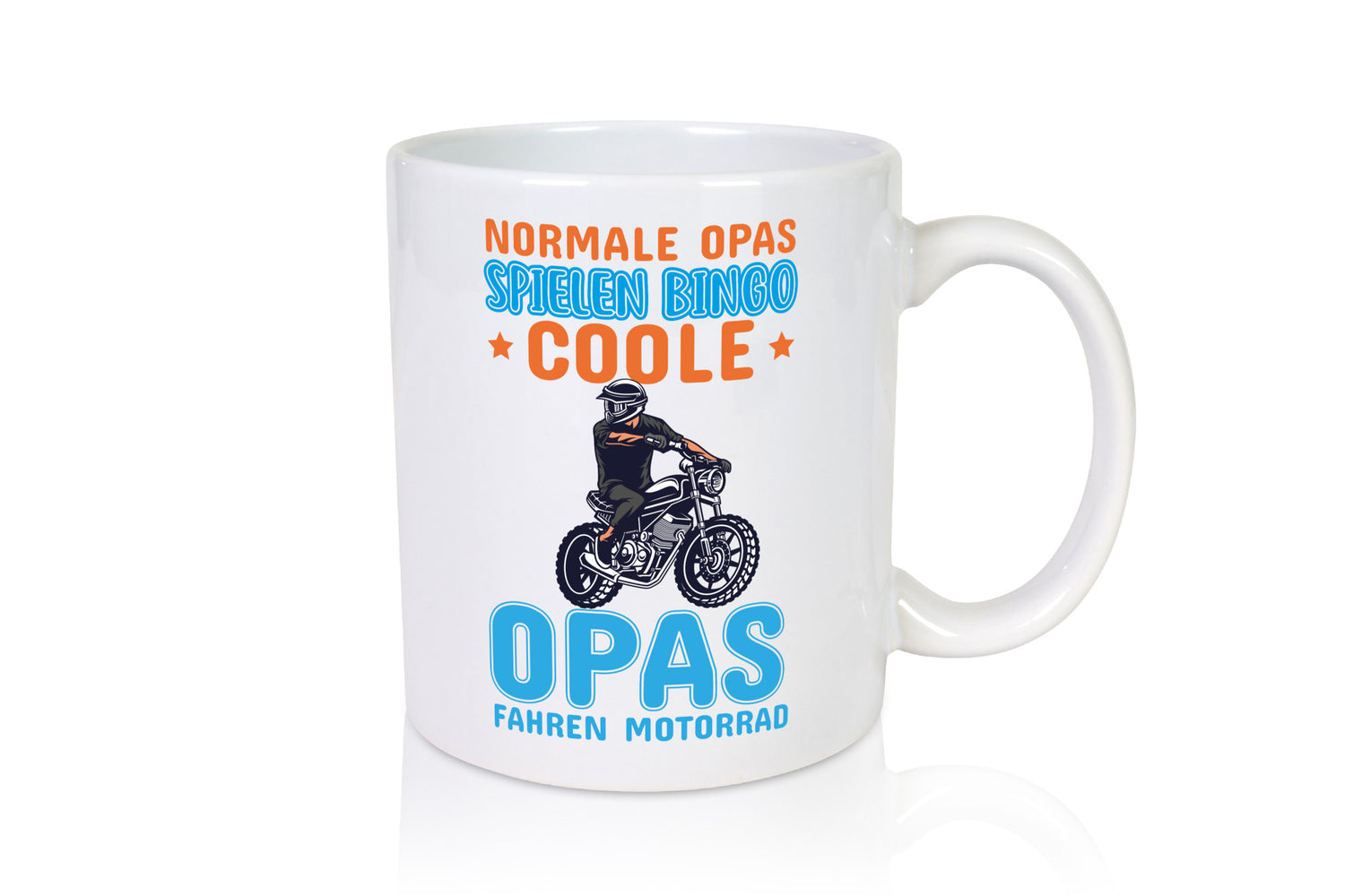 Coole Opas fahren Motorrad | Spruch Tasse Großvater Geschenk Familie