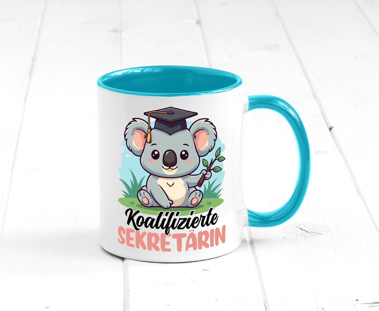Koalifizierte Sekretärin | Büro Geschenkidee Arbeit Kollegen Humor Tasse
