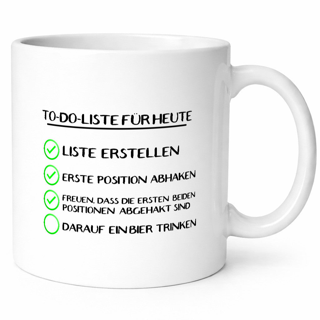 To Do liste | Häkchen Bier trinken Humor Büro Job Arbeit Kollegen Geschenkidee