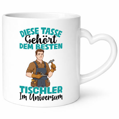 Im Universum: Tischler | Handwerk Beruf Tischlerei Geschenkidee Arbeit Kollegen