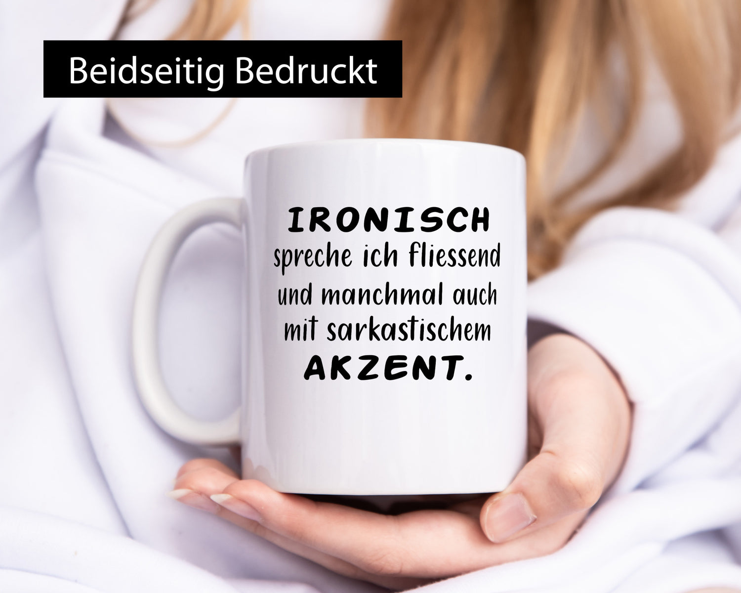 Ironisch Spreche ich Fließend | sarkastischem Akzent lustiger Spruch Geschenk