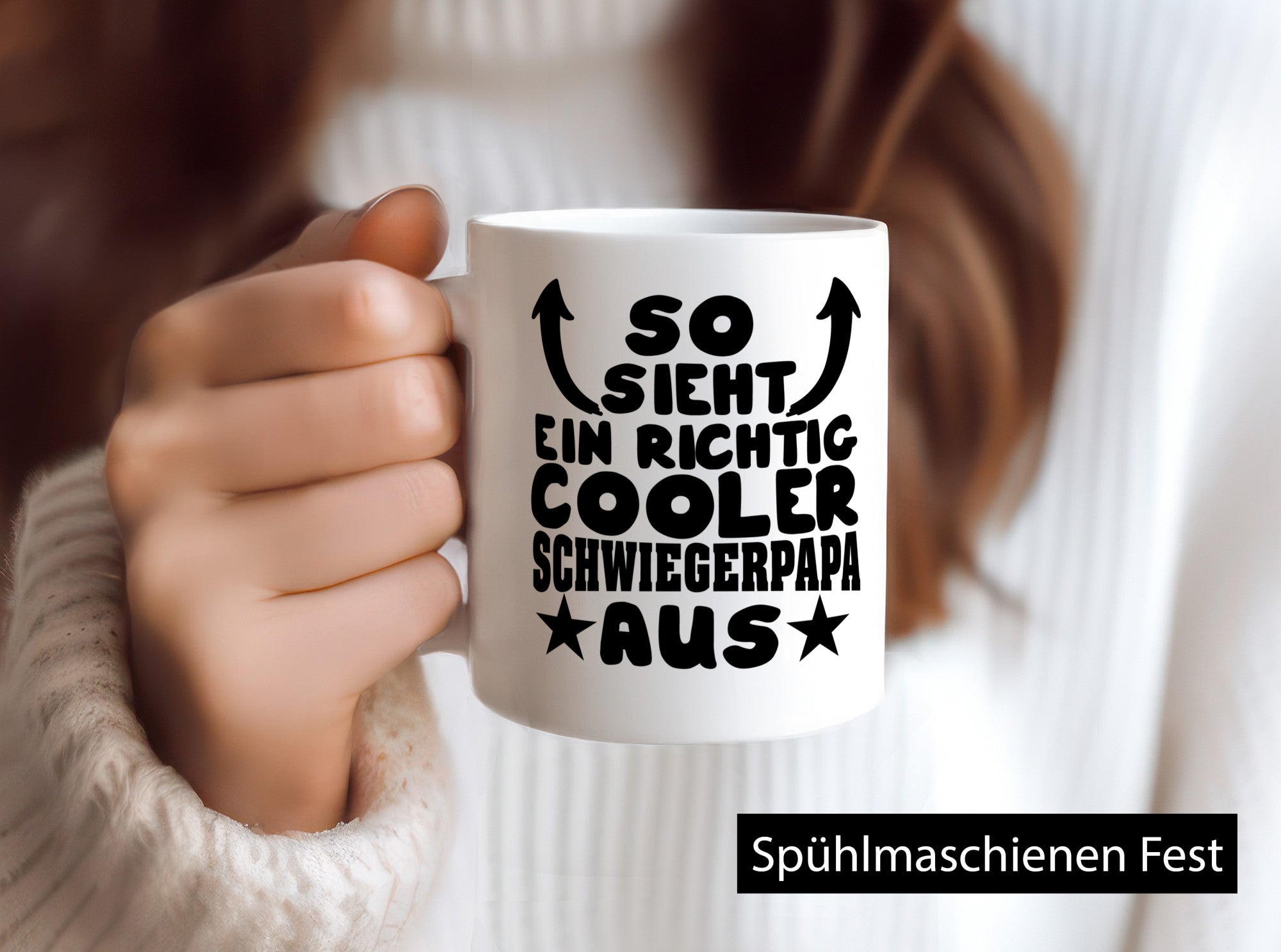 Richtig cooler Schwiegerpapa | Schwiegervater Tasse Geschenk Familie