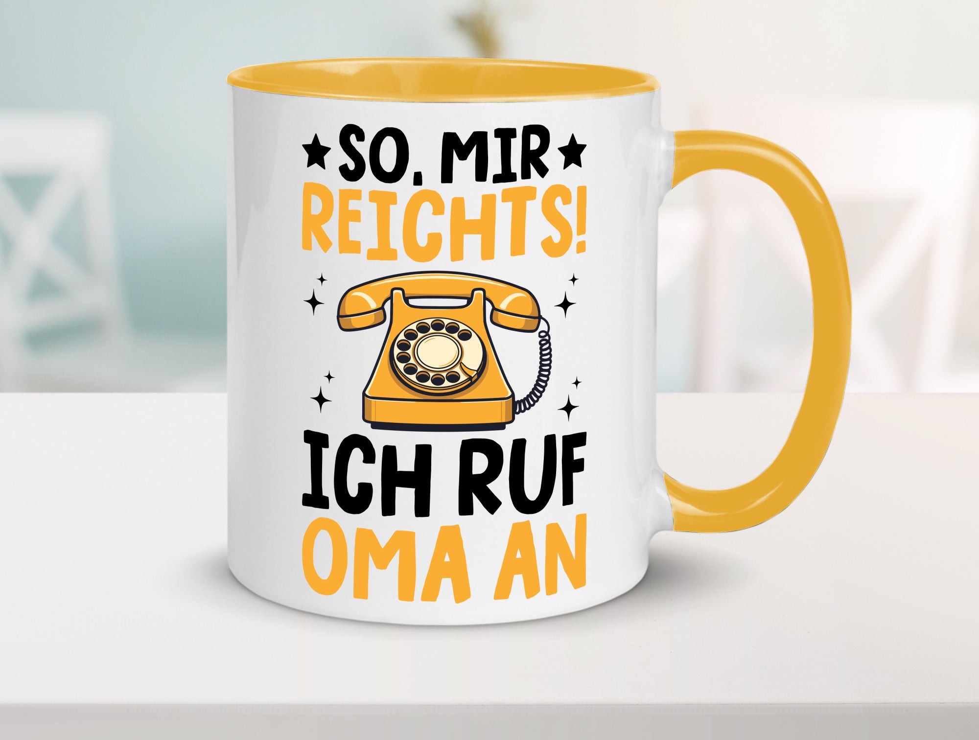 Mir reichts ich ruf oma an | Enkelkinder lustig Familie Geschenkidee Geschenk