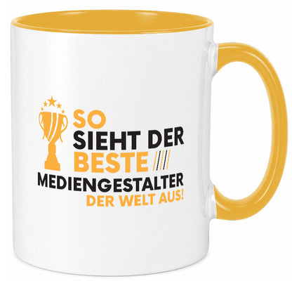 Der Weltbeste Mediengestalter | Medien lustiger Spruch Geschenk Humor