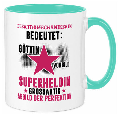 Bedeutung von Elektromechanikerin | Mechanikerin lustiger Spruch Geschenk Humor