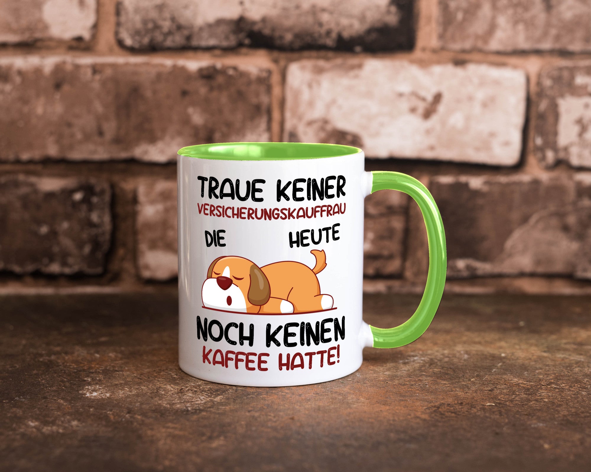 Traue keiner Versicherungskauffrau | Kauffrau Geschenk Humor Geschenkidee