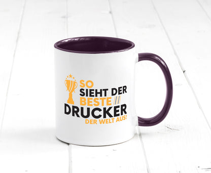 Der Weltbeste Drucker | Druckerei Print Medien Geschenk Humor Geschenkidee