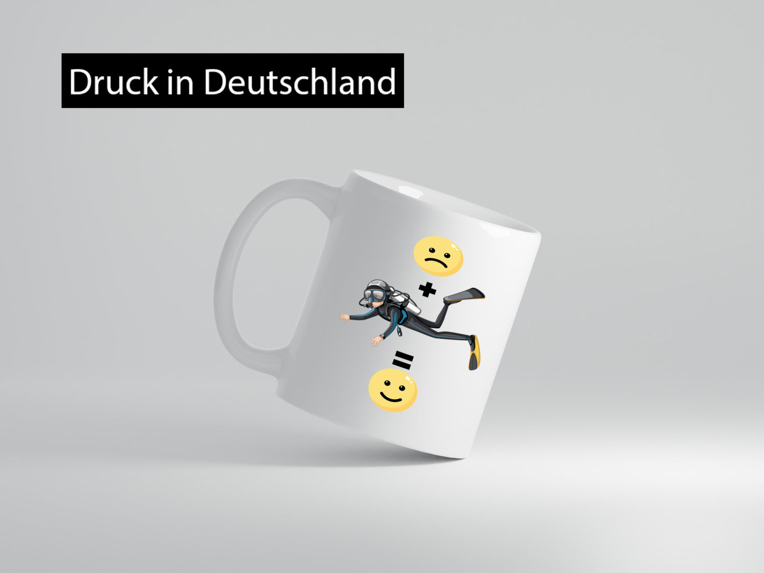 Taucher | Trauriger Tauchen ist mein Hobby Geschenkidee Humor Tasse