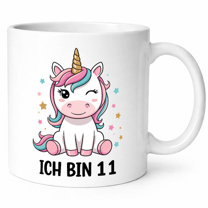 11. Geburtstag | 11 Jahre Einhorn Mädchen Geschenk Geschenkidee lustiger Spruch