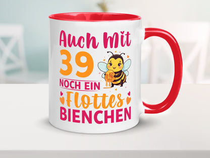 39. Geburtstag | Flottes Bienchen 39 Jahre lustiger Spruch Geschenk