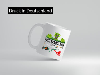Gartenprinzessin | Gärtnerin Gartenliebhaber Geschenk Humor Geschenkidee