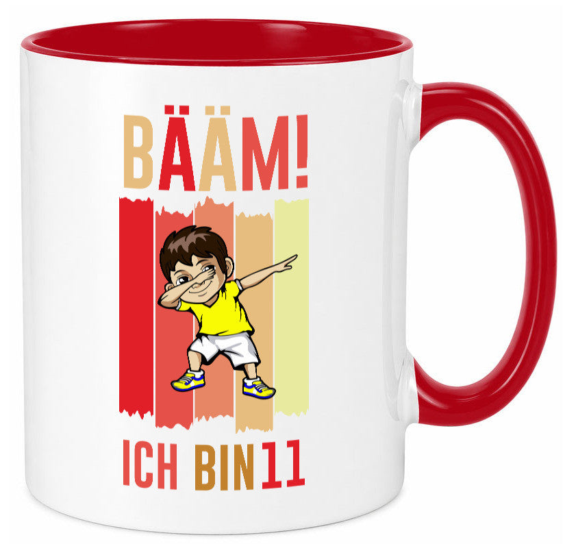 11. Geburtstag | 11 Jahre Bääm ich bin Humor Geschenkidee Tasse