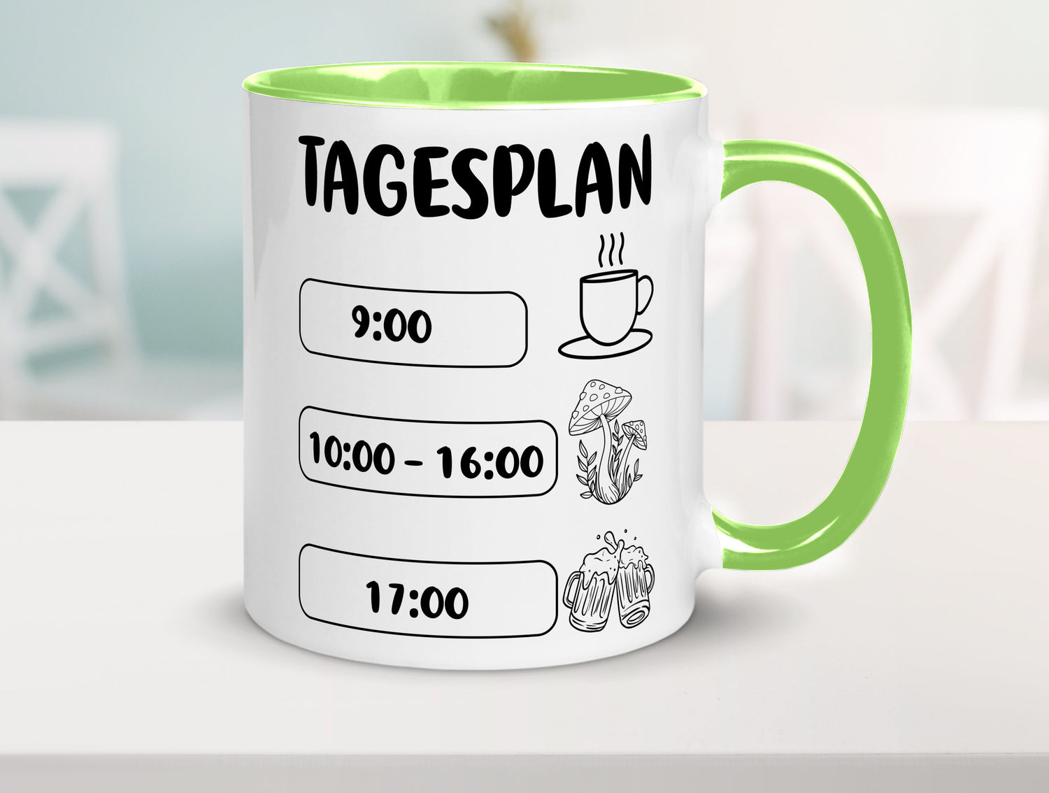 Tagesplan Pilzsammler | Pilze Wald v2 Geschenk Humor Geschenkidee lustiger