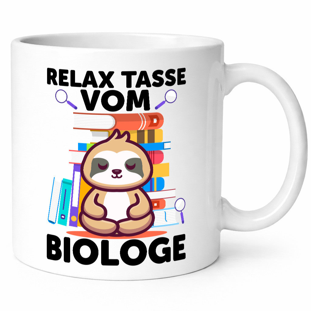 Relax Tasse: Biologe | Biologie Naturforscher Humor Geschenkidee Tasse