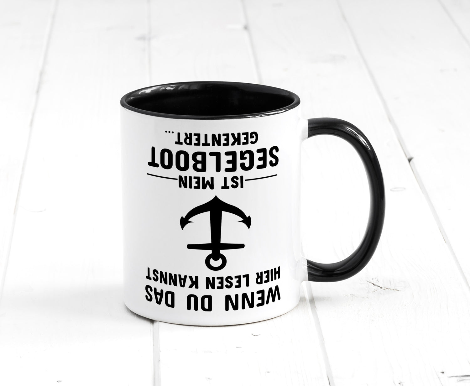 Segler Tasse | Segelboot Humor Kapitän Spruch Witz Geschenkidee