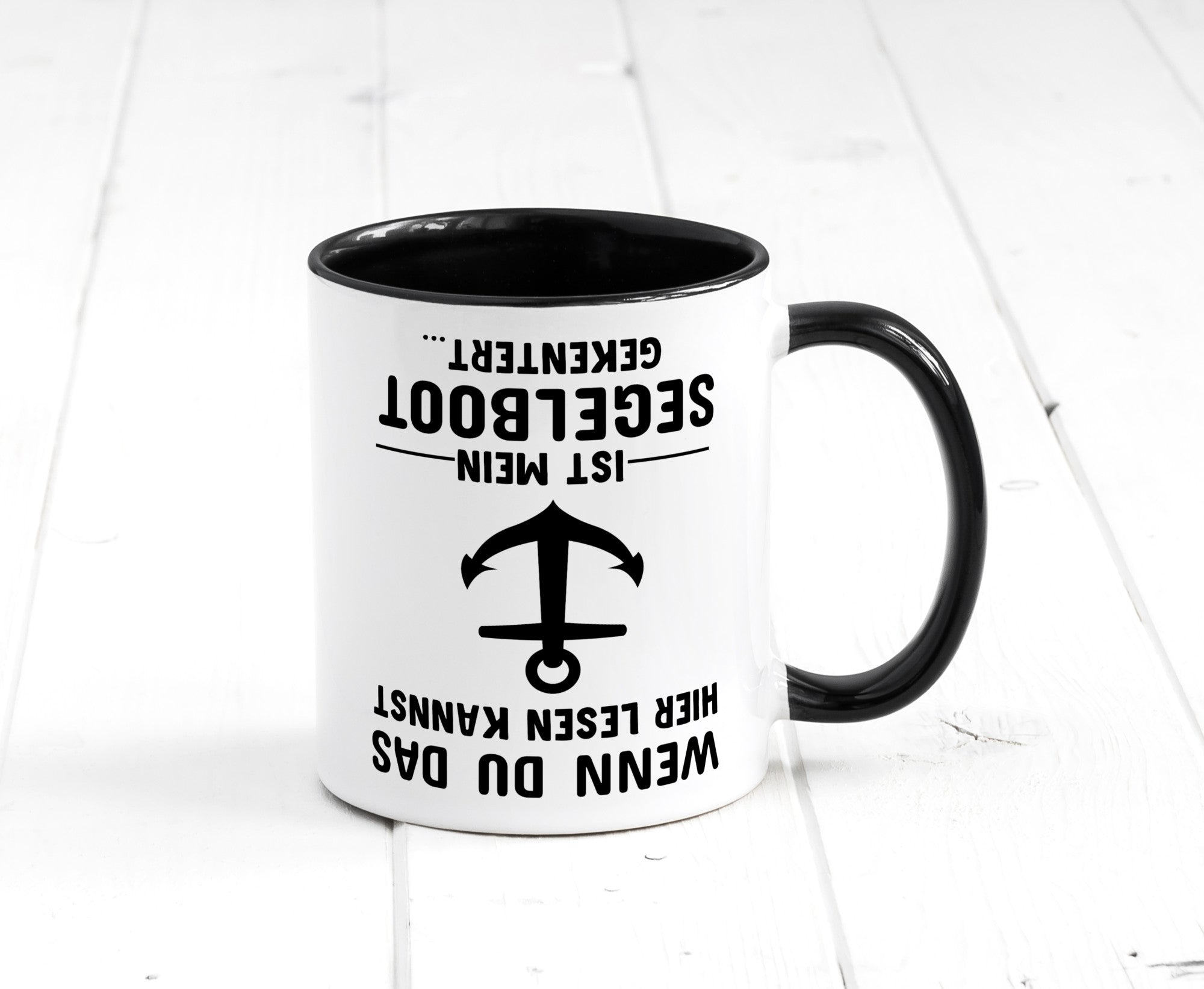 Segler Tasse | Segelboot Humor Kapitän Spruch Witz Geschenkidee