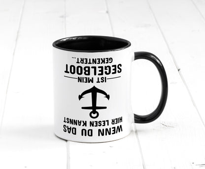 Segler Tasse | Segelboot Humor Kapitän Spruch Witz Geschenkidee
