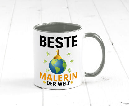 Welt Bester Malerin | Malerinnen Geschenk Humor Geschenkidee lustiger Spruch