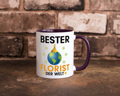 Welt Bester Florist | Blumen Verkäufer Humor Geschenkidee Tasse