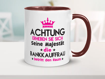 Seine Majestät Bankkauffrau | Kauffrau Bank Kaufleute Geschenk Humor