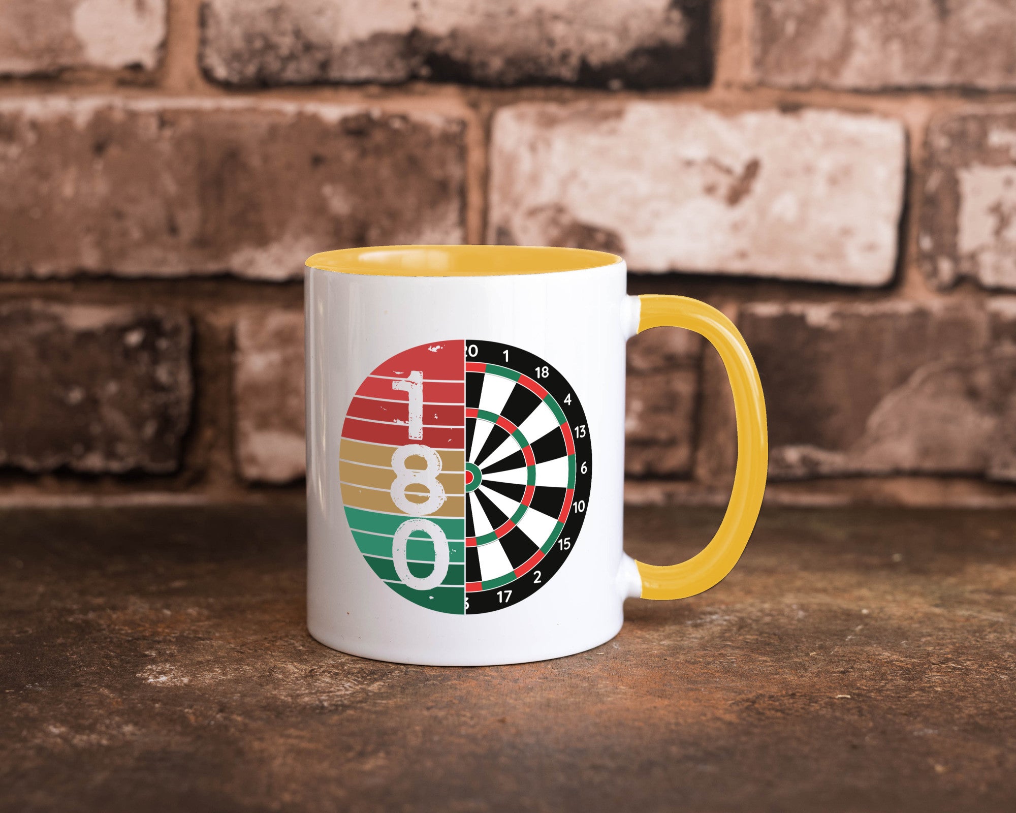 Dartsboard | Retro Dartspieler Kollege Freunde Geschenkidee Arbeit Kollegen