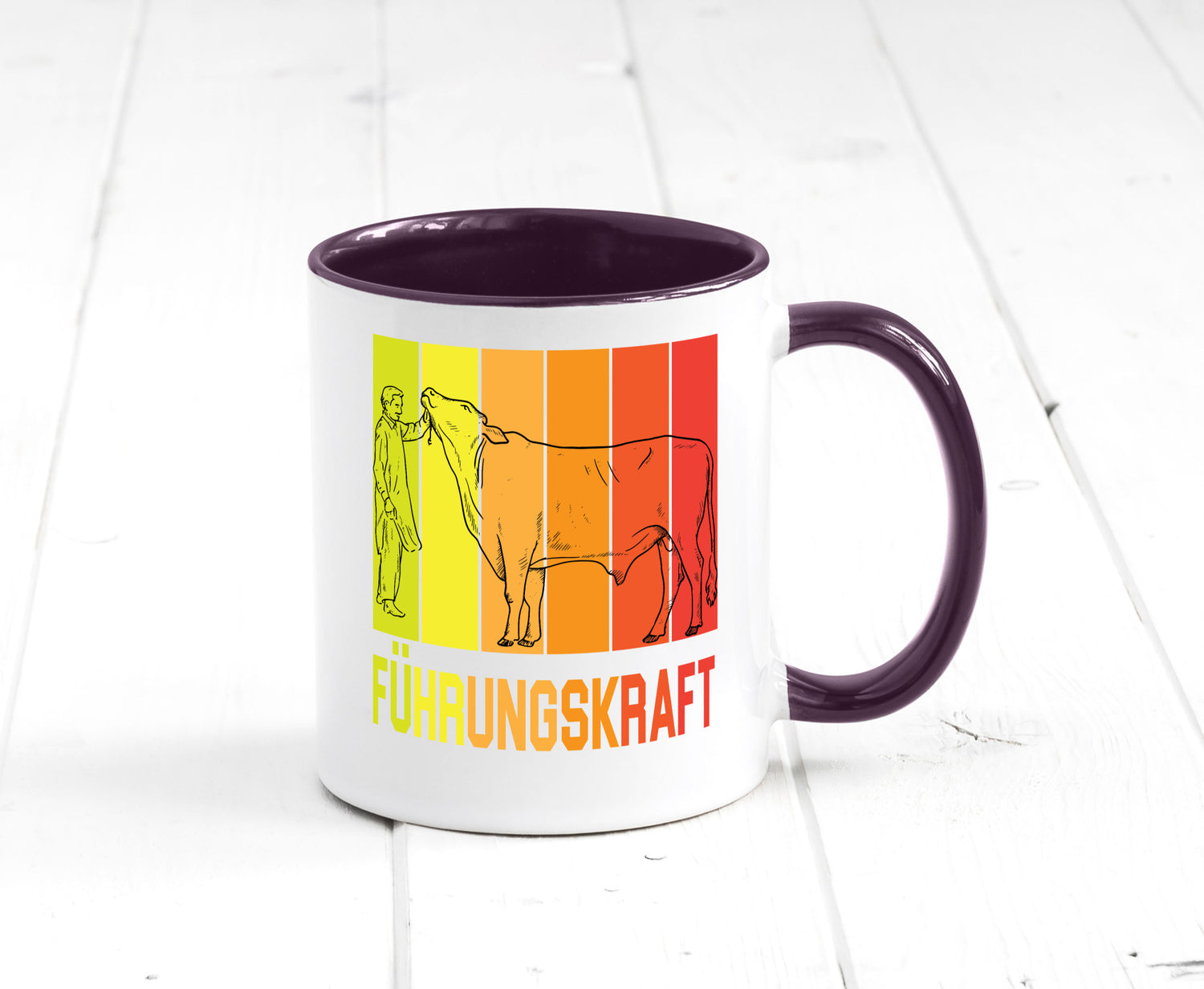 Führungskraft | Farmer Bauernhof lustig Humor Geschenkidee Geschenk Tasse