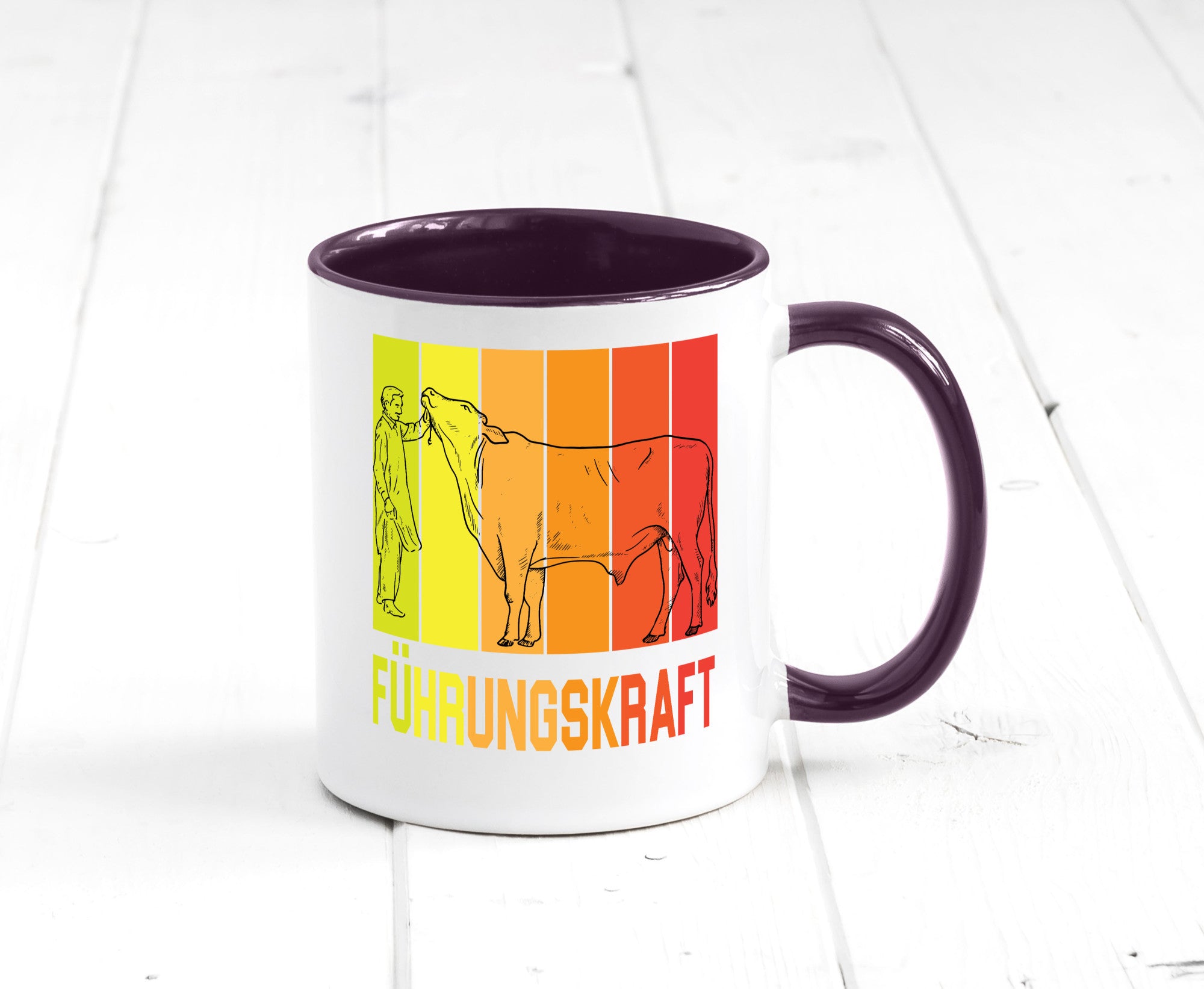 Führungskraft | Farmer Bauernhof lustig Humor Geschenkidee Geschenk Tasse