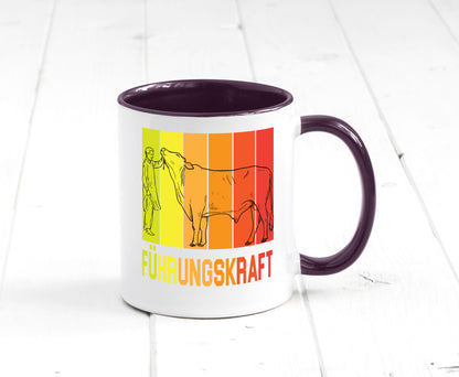 Führungskraft | Farmer Bauernhof lustig Humor Geschenkidee Geschenk Tasse