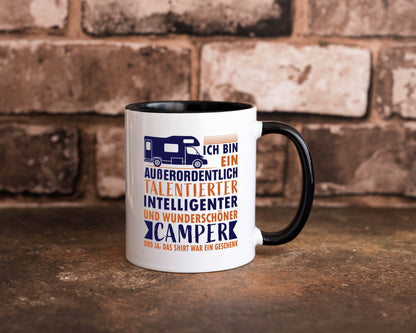 Talentierter | Intelligenter Wunderschöner Camper lustiger Spruch Geschenk