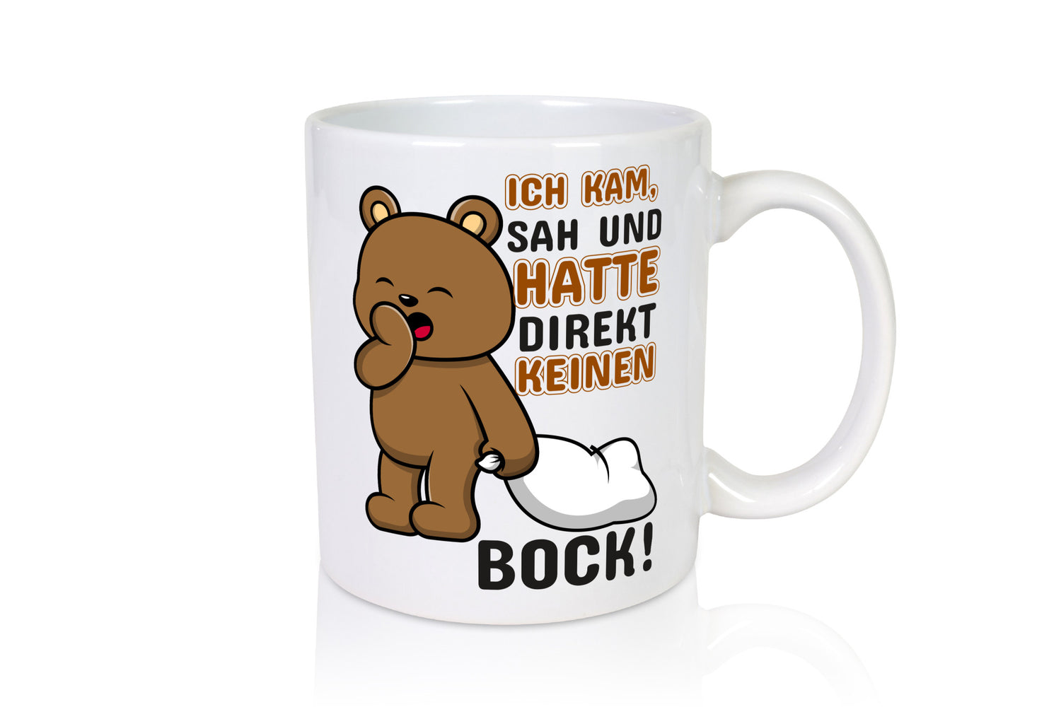 Direkt keinen Bock! | Büro Faultier Morgenmuffel Geschenk Arbeit Kollegen