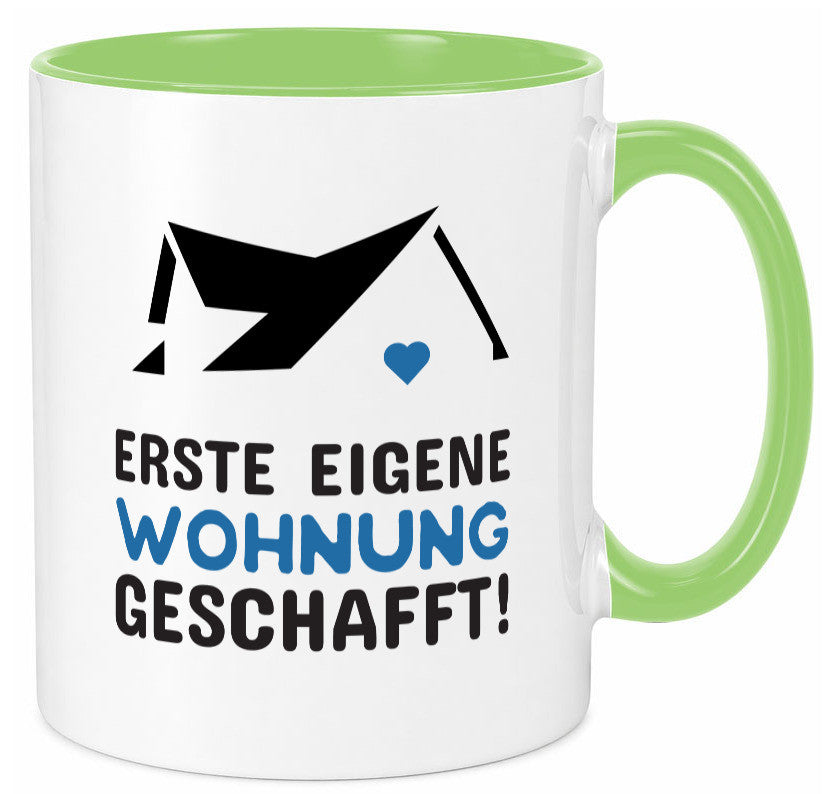 Erste eigene Wohnung | Umzug Tasse Eigenheim Auszug Geschenk Humor Geschenkidee