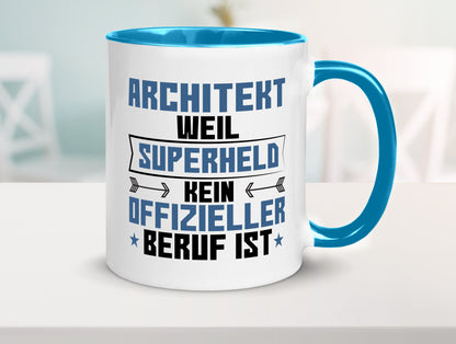 Superheld Architekt | Architektur Büro Geschenk Arbeit Kollegen lustiger Spruch