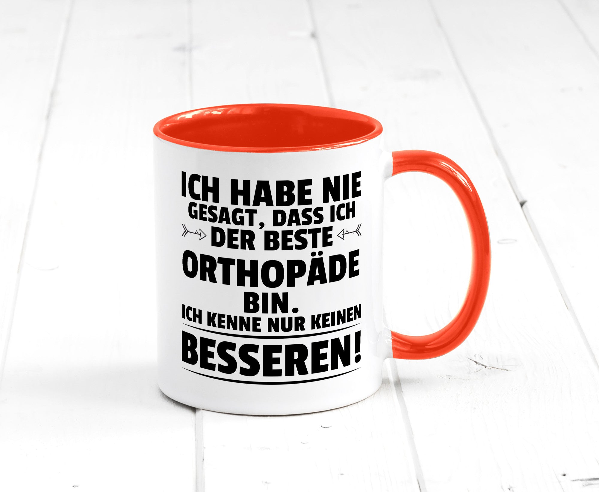 Der Beste Orthopäde | Orthopädie Humor Geschenkidee Tasse