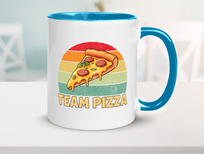 Team Pizza | Pizzaliebhaber Lover v2 Geschenkidee Humor Tasse