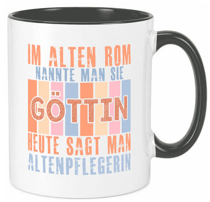 Heute sagt man: Altenpflegerin | Pflegepersonal Pflege Geschenk Humor