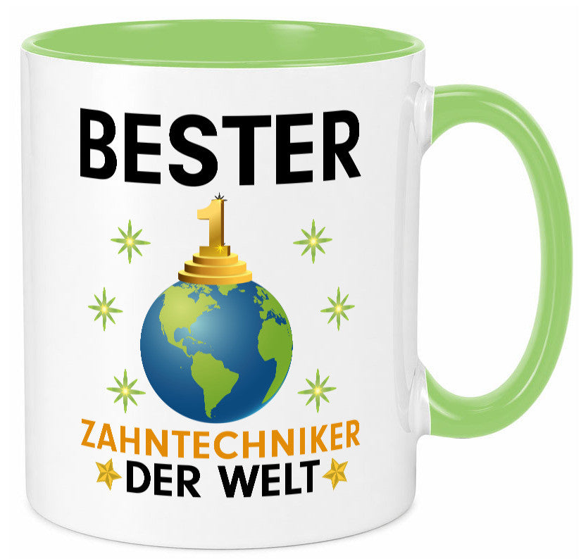 Welt BesterZahntechniker | Zahnmedizin lustig Humor Geschenkidee Geschenk Tasse