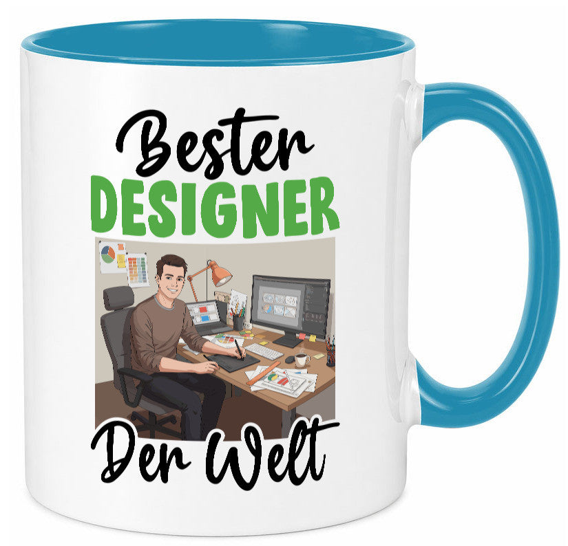 Bester Designer Beruf | Mode v2 lustiger Spruch Geschenk Arbeit Kollegen Büro
