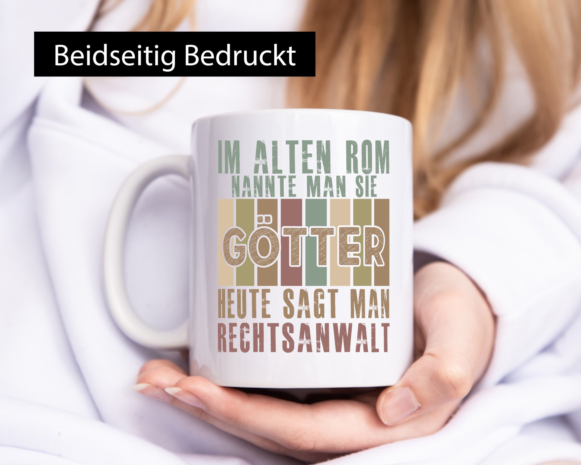 Heute sagt man: Rechtsanwalt | Anwalt Jurist Geschenkidee Humor Tasse