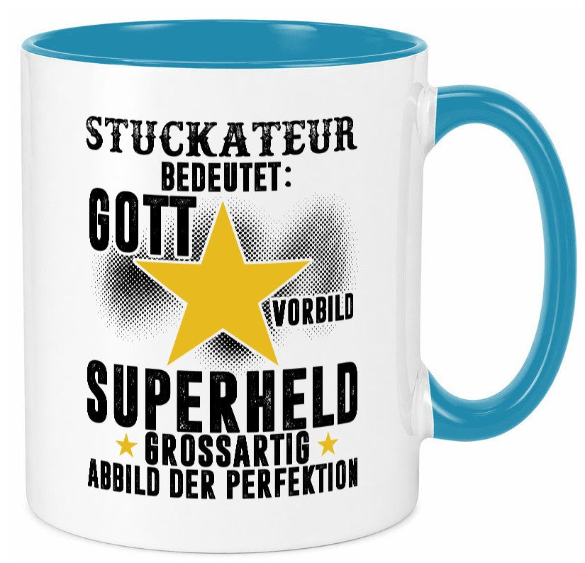 Bedeutung von Stuckateur | Innenausbau Beruf Geschenkidee Arbeit Kollegen Büro Tasse