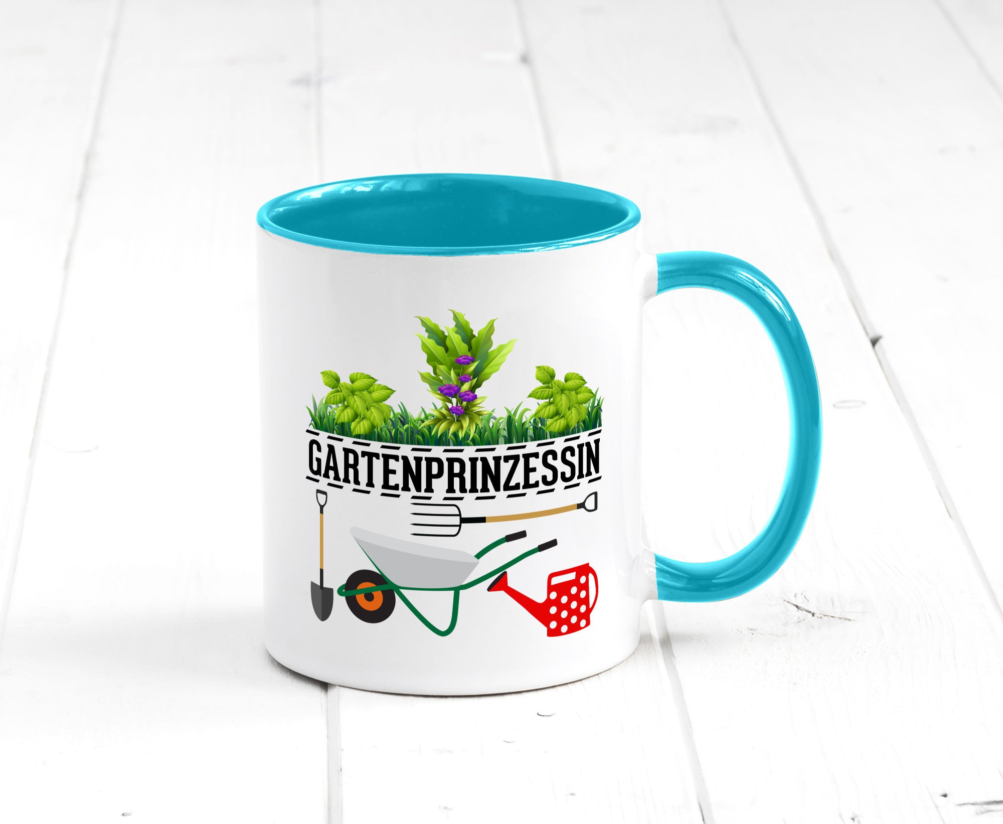 Gartenprinzessin | Gärtnerin Gartenliebhaber Geschenk Humor Geschenkidee