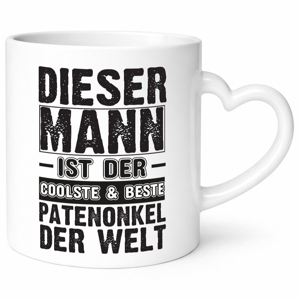 Coolster Patenonkel | Onkel Spruch Tasse Humor Geschenk Geschenkidee lustiger