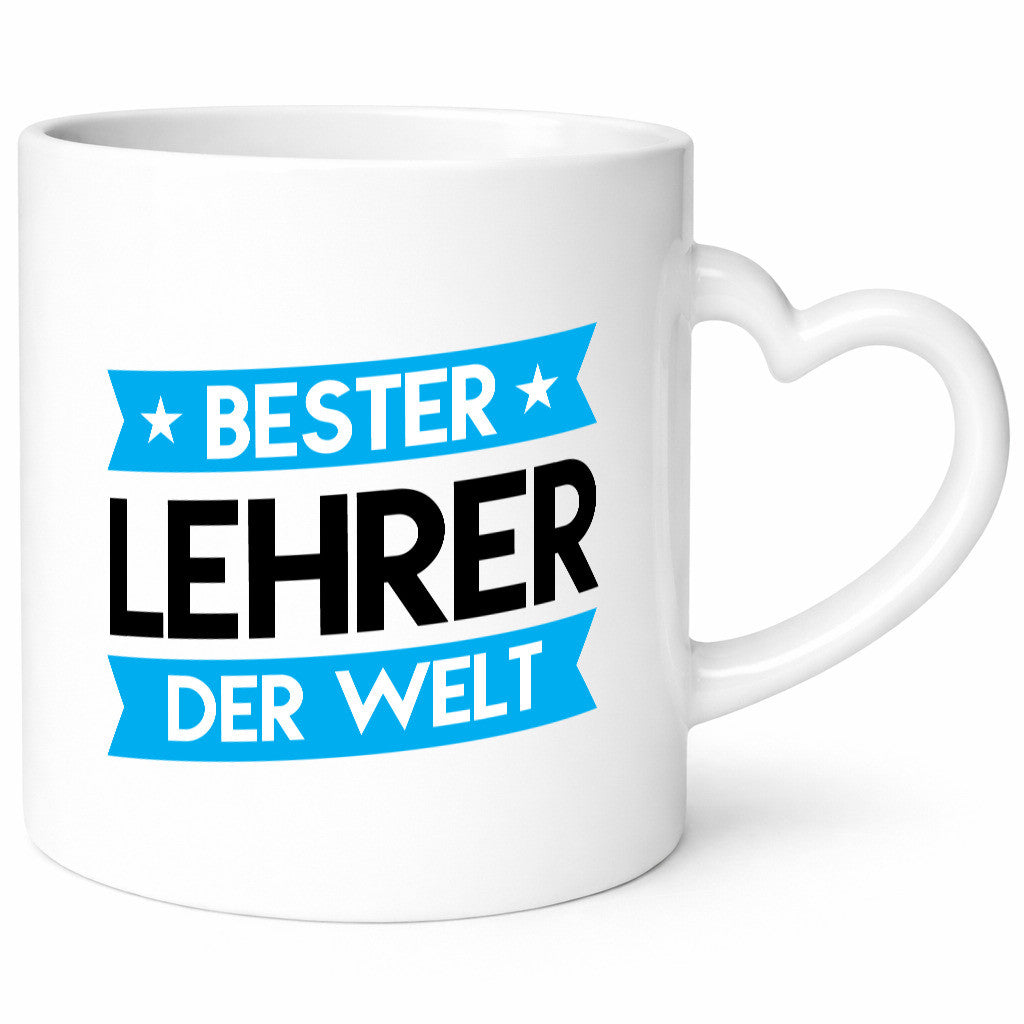 Bester Lehrer | Schule Beruf Schüler Geschenkidee Arbeit Kollegen Büro Humor Tasse
