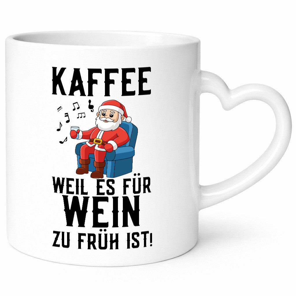 Kaffee | Wein Weihnachten Weihnachtsmann Santa Claus Geschenk Humor