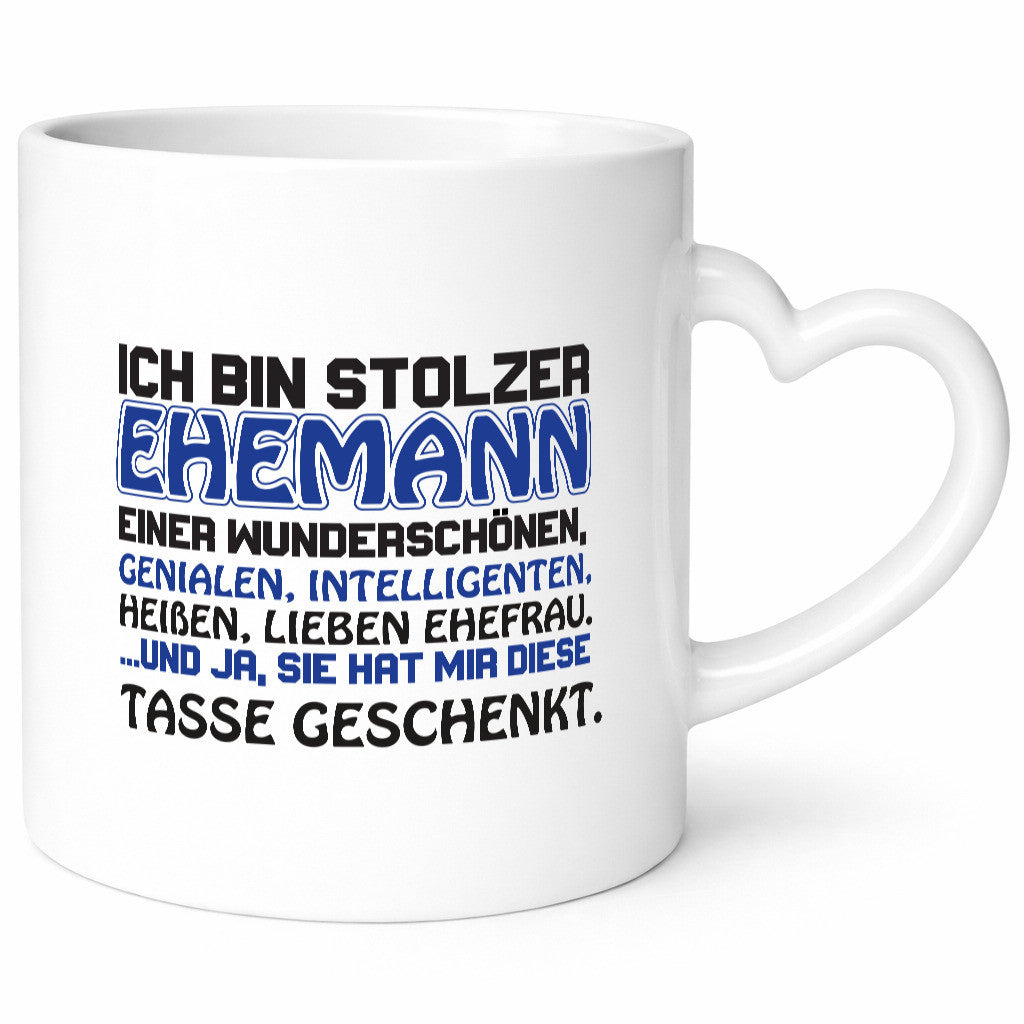 Stolzer Ehemann | Ehe Spruchtasse Ehefrau Humor Geschenk Geschenkidee lustiger
